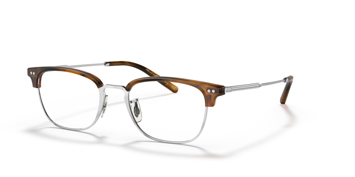 Oliver Peoples Kesten avec monture Argent brossé/Raintree - Image Points
