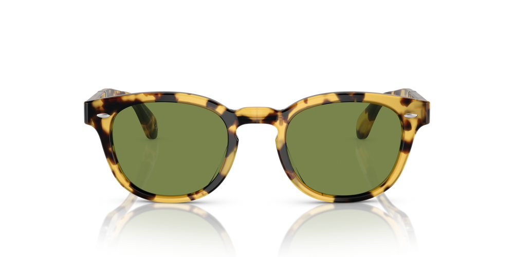 Sie Oliver Peoples Sheldrake 1950 mit YTB Gestell und Grün Gläsern - bild 3