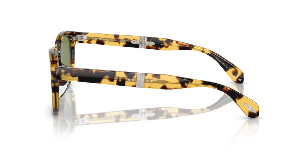 Sie Oliver Peoples Sheldrake 1950 mit YTB Gestell und Grün Gläsern - bild 5