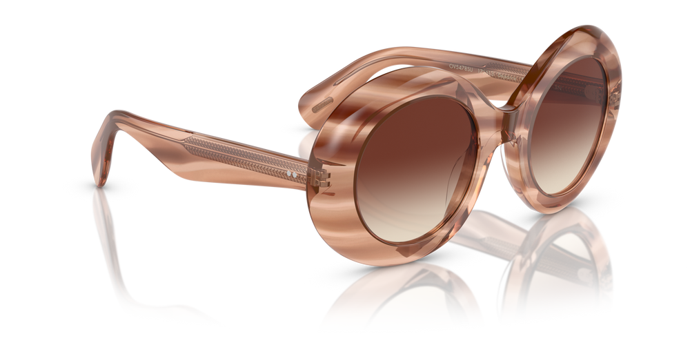 Sie Oliver Peoples Dejeanne mit Sunstone Washed Gestell und Braun Gläsern - bild 3