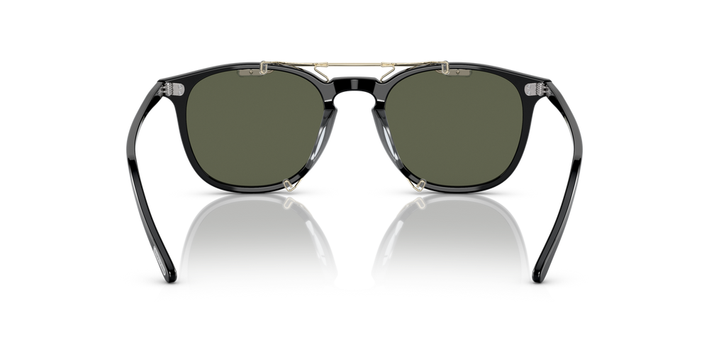 Oliver Peoples Finley 1993 Clip with Gold frame and Green lenses - image 6