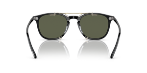 Oliver Peoples Finley 1993 Clip with Gold frame and Green lenses - image 6