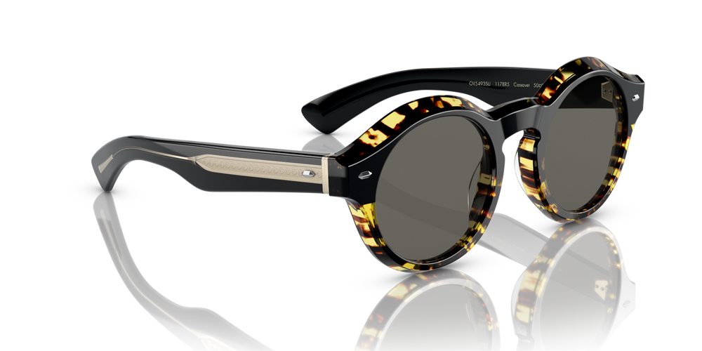 Oliver Peoples Cassavet avec une monture Black/DTBK Gradient et des verres Gris - image 3