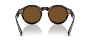 Oliver Peoples Cassavet avec une monture Walnut Tortoise et des verres Brun - image 5