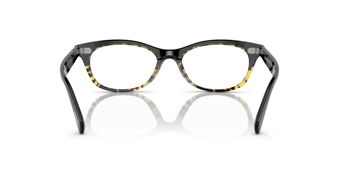 Oliver Peoples Dezerai mit Black-DTBK Gradient Gestell - Bild Stegplättchen