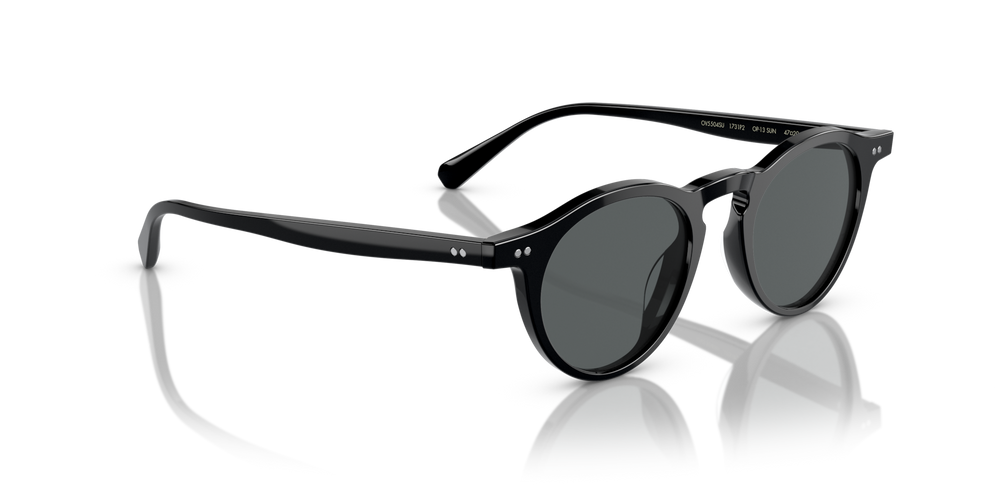 Oliver Peoples OP-13 Sun、ブラックフレーム、グレーレンズ - 画像 3