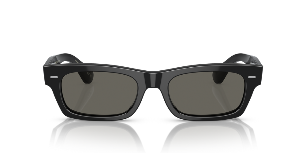 Oliver Peoples Davri avec une monture Noir et des verres Gris - image 2