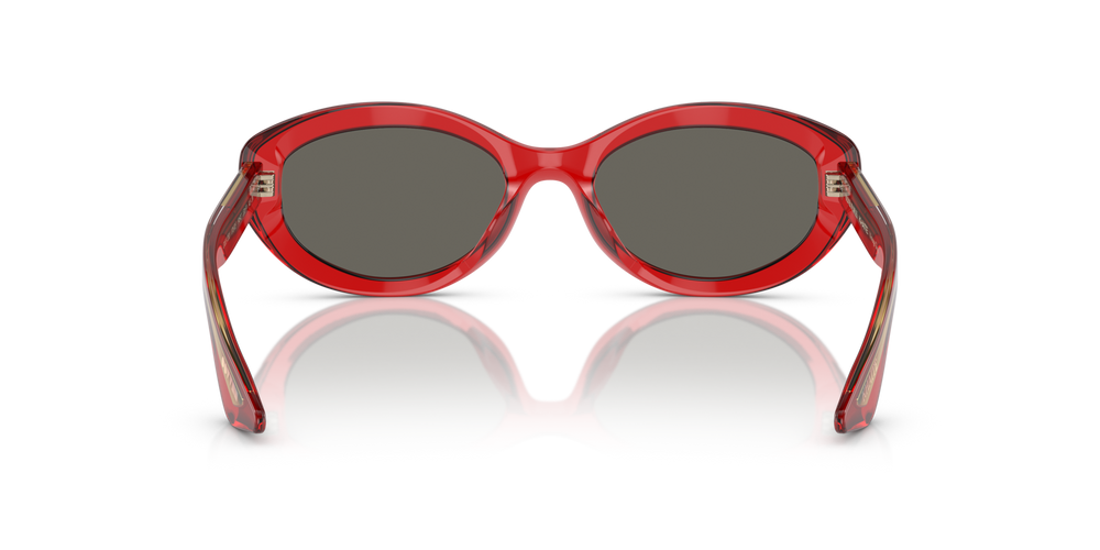 Sie Oliver Peoples 1969C mit Transluzent Rot Gestell und Grau Gläsern - bild 5