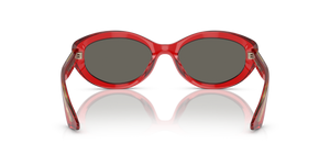 Sie Oliver Peoples 1969C mit Transluzent Rot Gestell und Grau Gläsern - bild 5