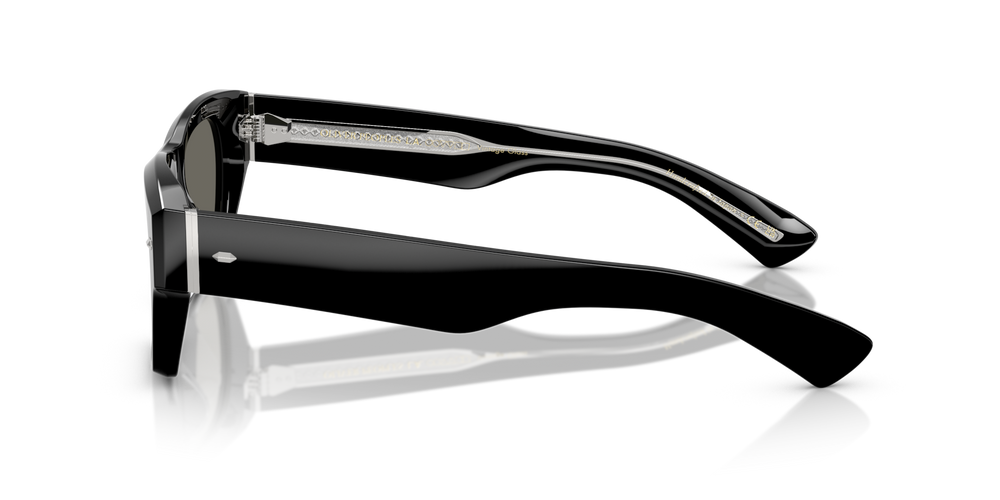 Sie Oliver Peoples Kasdan 18K mit Schwarz Gestell und Grau Gläsern - bild 4