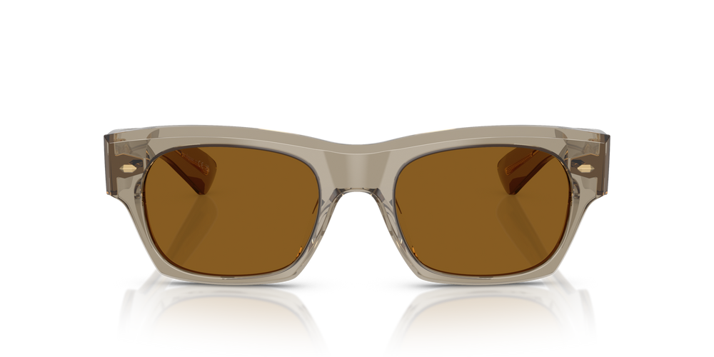 Oliver Peoples Kasdan 18K avec une monture Sencha et des verres Brun - image 2