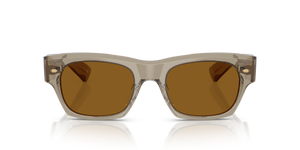 Oliver Peoples Kasdan 18K avec une monture Sencha et des verres Brun - image 2
