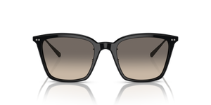 Oliver Peoples Luisella avec une monture Noir/Étain vieilli et des verres Gris - image 2