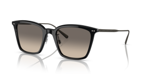 Oliver Peoples Luisella avec une monture Noir/Étain vieilli et des verres Gris - image 1
