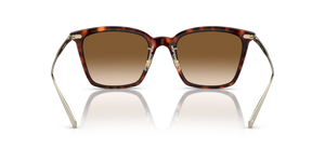 Oliver Peoples Luisella con montatura Amaro Tortoise/Gold e lenti  Marrone - immagine 5