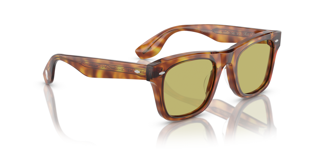 Oliver Peoples Mister Brunello with Vintage LBR frame and Green lenses - image 3