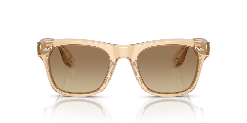 Sie Oliver Peoples Mister Brunello mit Champagne Gestell und Rosa Gläsern - bild 2