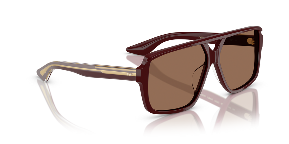 Oliver Peoples 1977C with Burgundy frame and Brown lenses - image 3