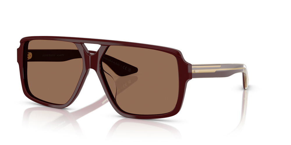 Oliver Peoples 1977C with Burgundy frame and Brown lenses - image 1