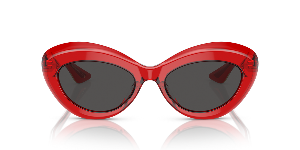 Sie Oliver Peoples 1968C mit Transluzent Rot Gestell und Grau Gläsern - bild 2
