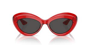 Sie Oliver Peoples 1968C mit Transluzent Rot Gestell und Grau Gläsern - bild 2