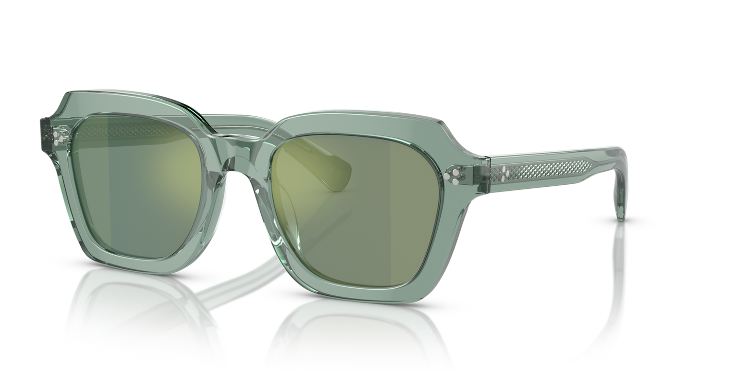 Oliver Peoples Kienna con montura Hiedra y lentes Oro - Imagen Pernos