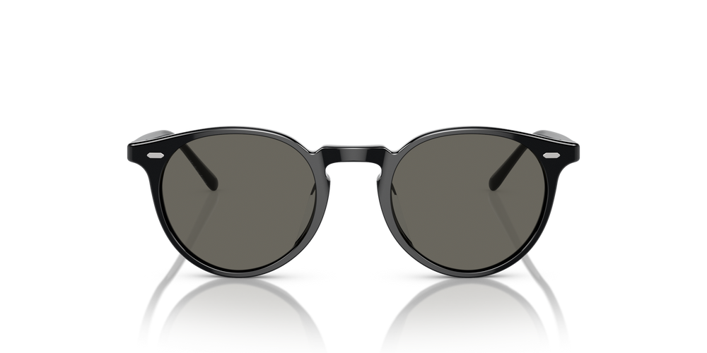 Oliver Peoples N.02 Sun con montura Negro y lentes Gris - imagen 2