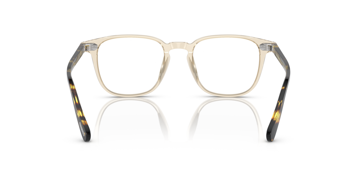 Oliver Peoples Nev con montura Ante / Negro y tortuga oscuro vintage - Imagen Plaquetas nasales
