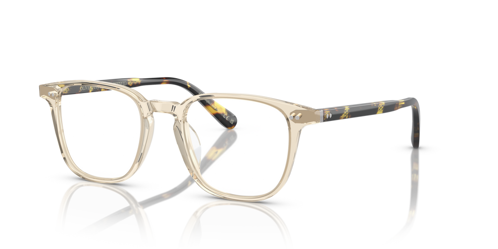 Oliver Peoples Nev con montura Ante / Negro y tortuga oscuro vintage - imagen 1