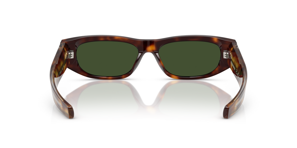 Oliver Peoples Fai II avec une monture Acajou foncé et des verres Vert - image 5