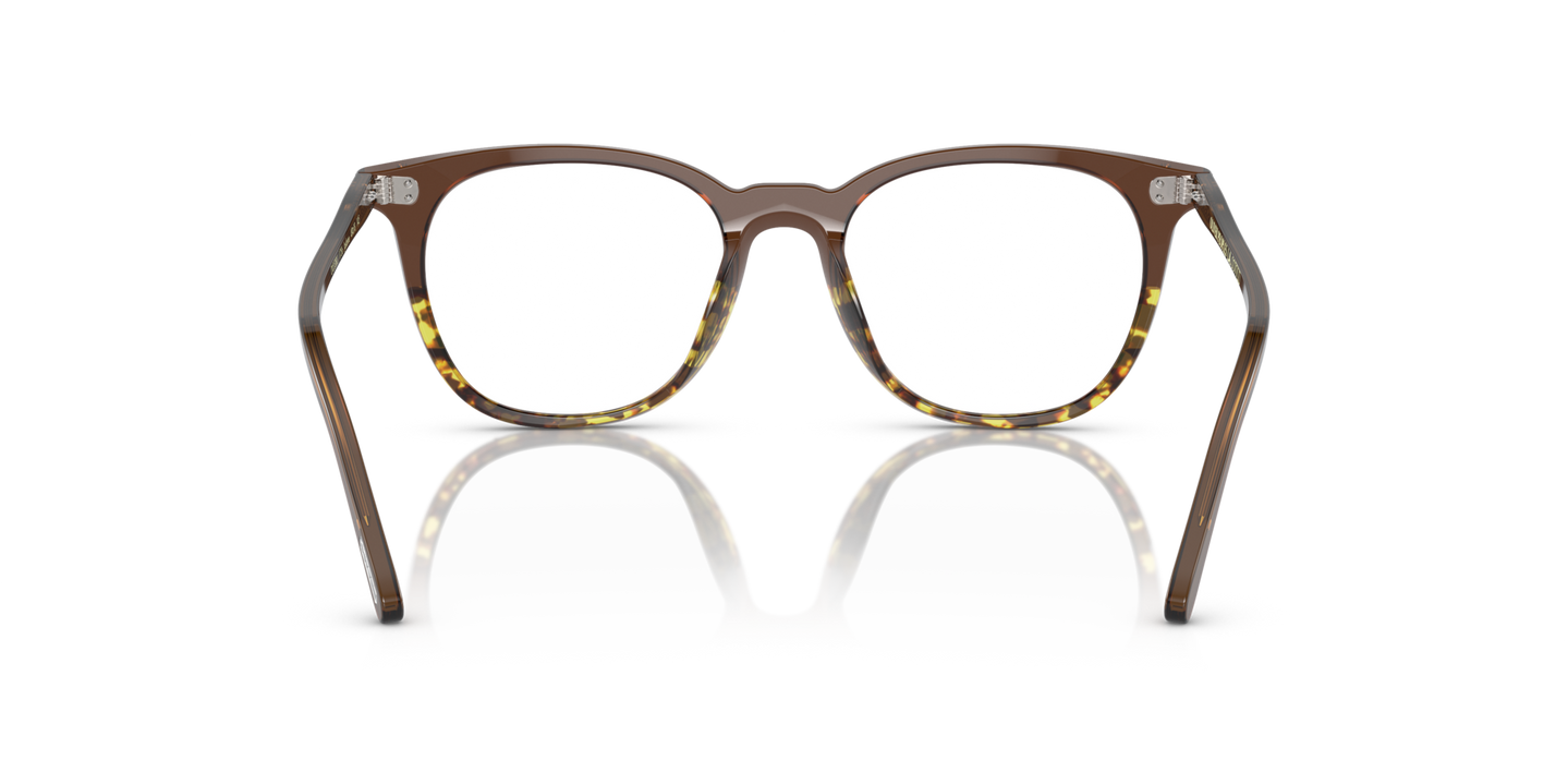 Oliver Peoples Josianne mit Espresso/382 Gradient Gestell - Bild Stegplättchen