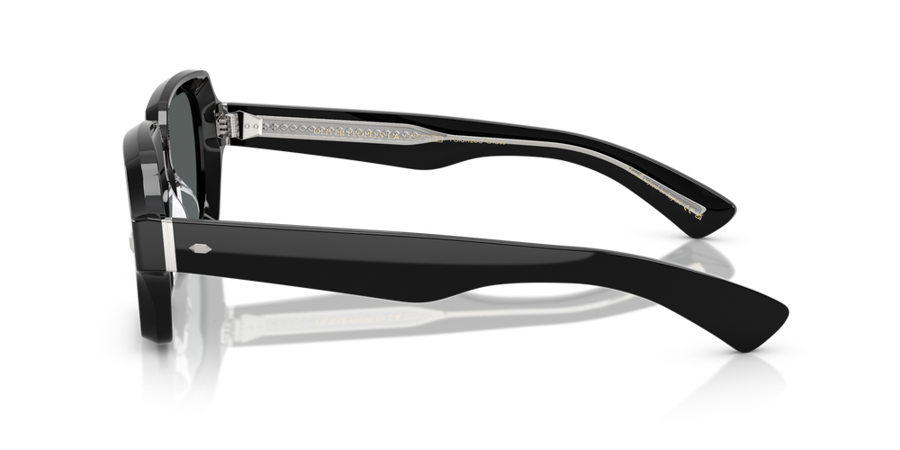 Oliver Peoples Devaney 18k avec une monture Noir et des verres Gris - image 4