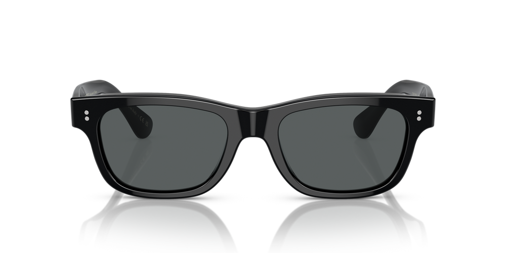 Sie Oliver Peoples Rosson Sun mit Schwarz Gestell und Grau Gläsern - bild 2