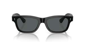 Sie Oliver Peoples Rosson Sun mit Schwarz Gestell und Grau Gläsern - bild 2
