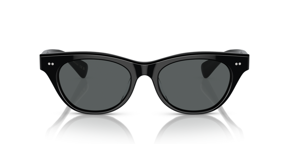 Oliver Peoples Avelin avec une monture Noir et des verres Gris - image 2