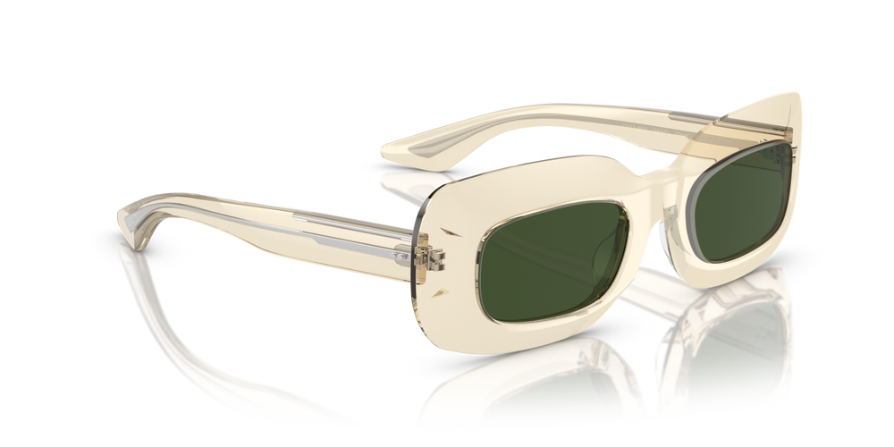 Oliver Peoples 1966C con montatura Marrone camoscio e lenti  Verde - immagine 3