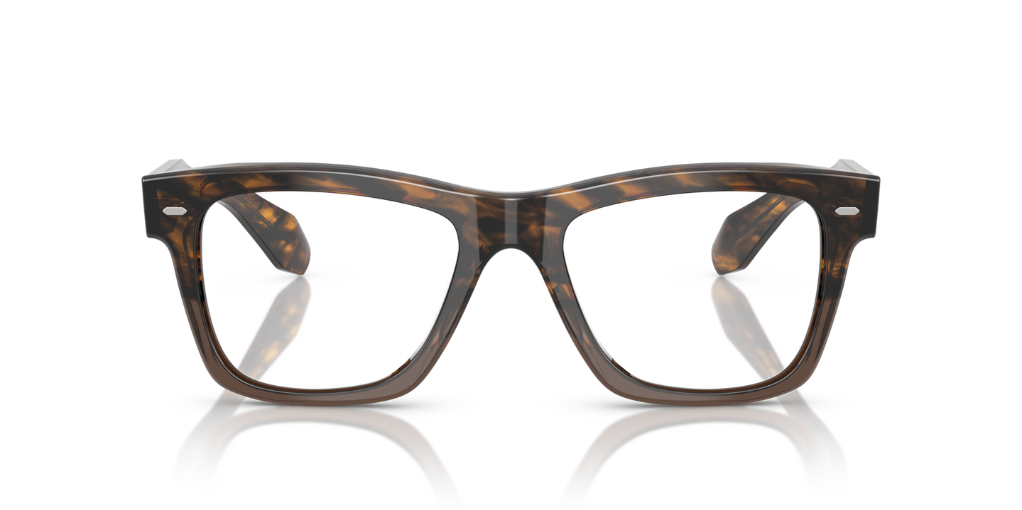 Oliver Peoples N.04 with Sedona Red/Taupe Gradient frame - Image Material