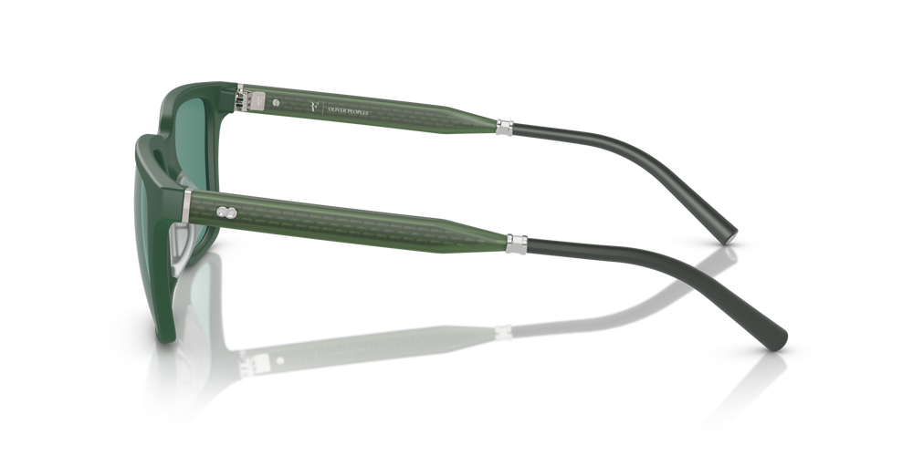 Oliver Peoples Mr. Federer con montatura Semi-Matte Ryegrass e lenti  Verde - immagine 4