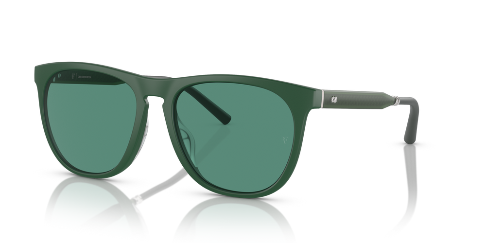 Oliver Peoples R-1 con montatura Semi-Matte Ryegrass e lenti  Verde - immagine 5