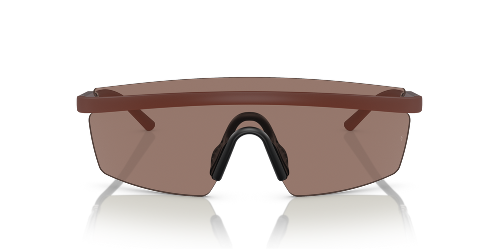 Sie Oliver Peoples R-4 mit Semi-Matte Brick Gestell und Braun Gläsern - bild 2