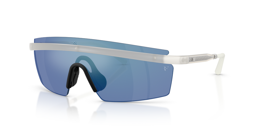 Oliver Peoples R-4 avec une monture Blanc chaleureux et des verres Bleu - image 6