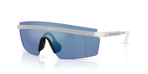 Oliver Peoples R-4 con montatura Bianco Caldo e lenti  Blu - immagine 1