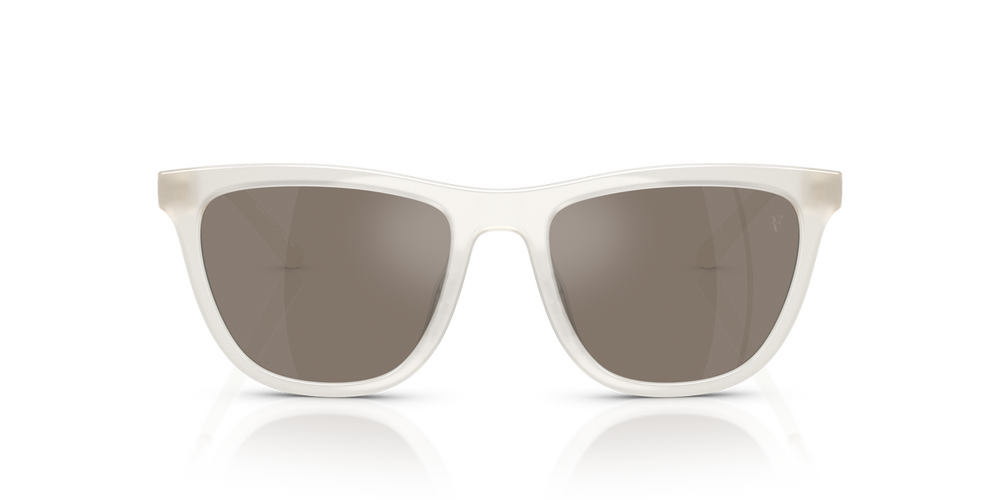 Sie Oliver Peoples R-9 mit Weiß warm Gestell und Braun Gläsern - bild 2
