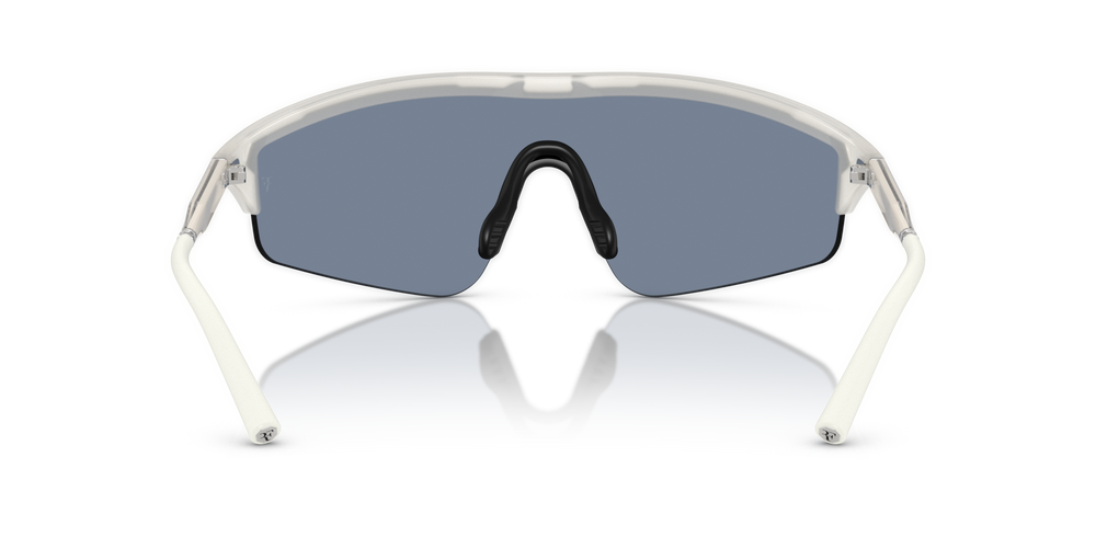 Oliver Peoples R-7 con montatura Bianco Caldo e lenti  Blu - immagine 5
