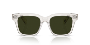Sie Oliver Peoples Ollice mit Gravel Gestell und Grün Gläsern - bild 2