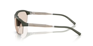 Sie Oliver Peoples R-6 mit Rauchgrün halbmatt Gestell und Braun Gläsern - bild 4