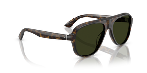Sie Oliver Peoples Paul Newman Sun mit Walnut Tortoise Gestell und Grün Gläsern - bild 3