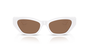 Sie Oliver Peoples 1961C mit Weiß Gestell und Braun Gläsern - bild 2