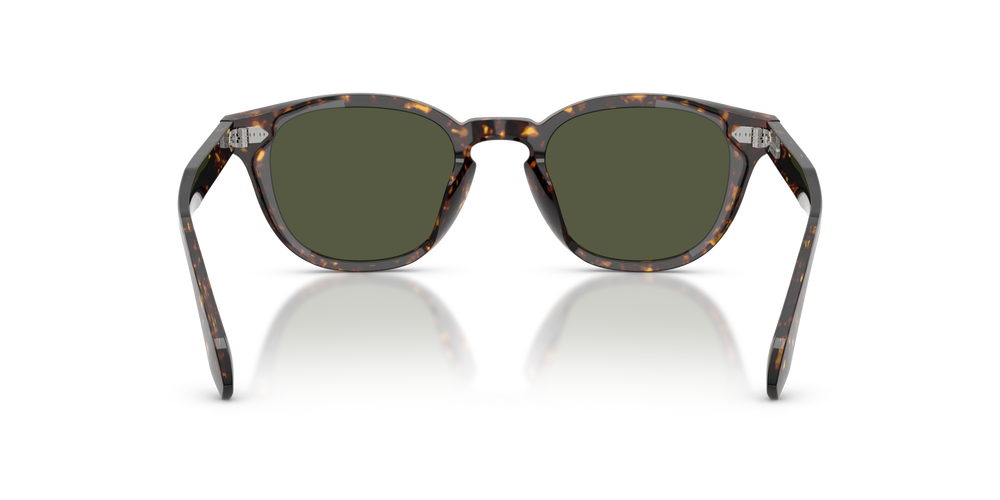 Oliver Peoples N.09 Sun avec une monture Écaille de tortue Atago et des verres Vert - image 5