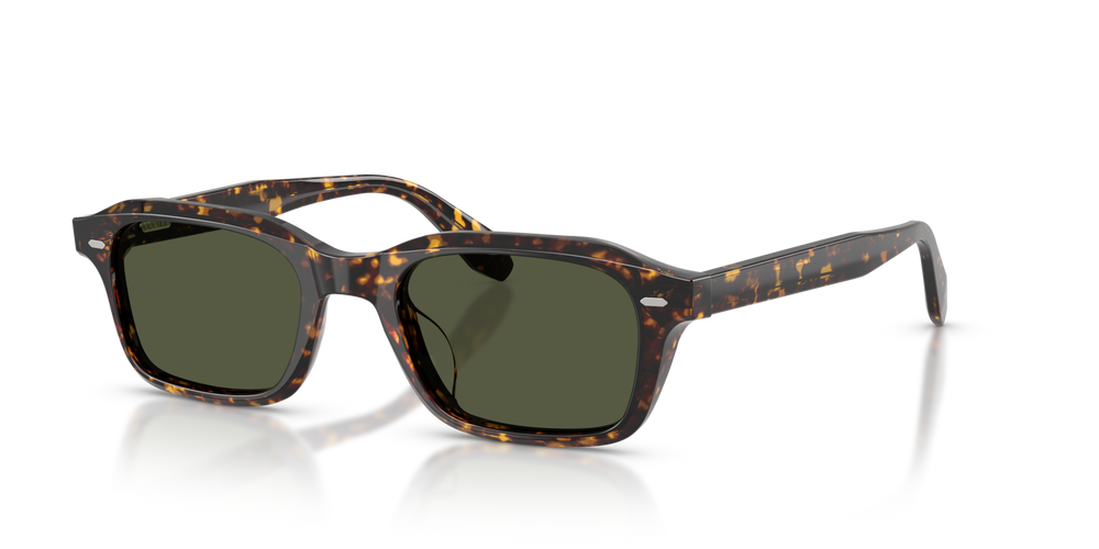 Oliver Peoples N.08 Sun con montura Carey Atago y lentes Verde - imagen 4